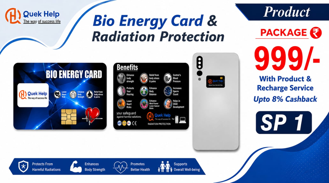 New Bio Energy Card and Chip Combo